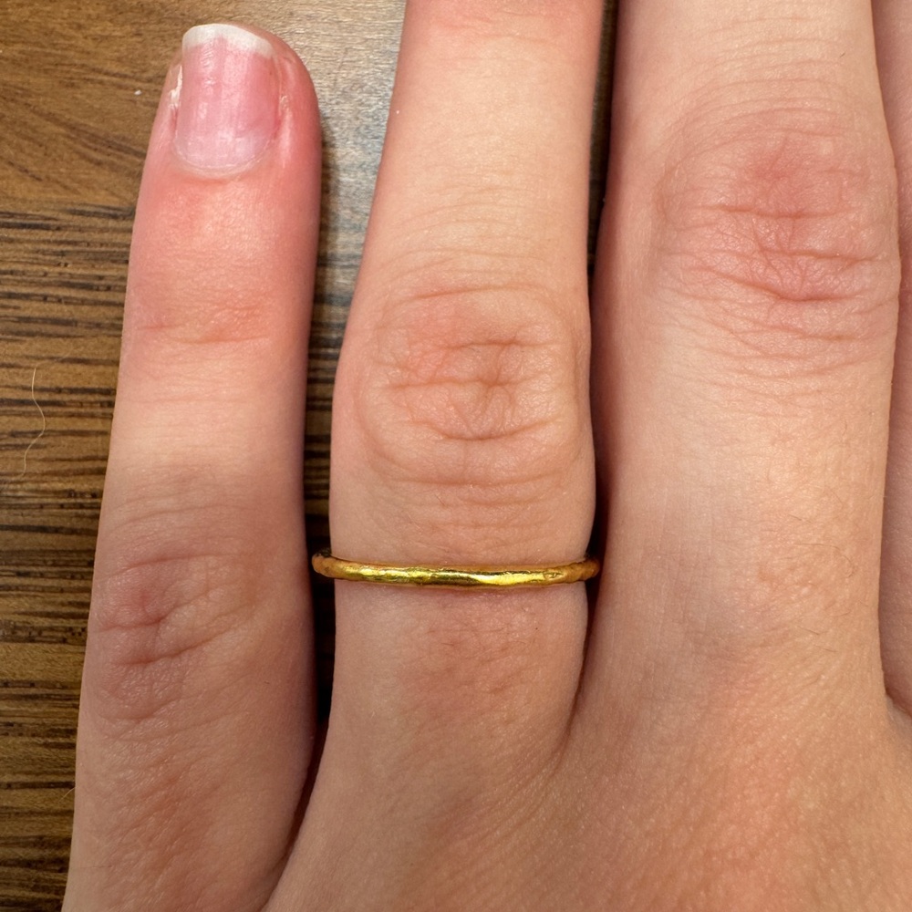 Kendra Scott 18K Vermeil Band - Size 6